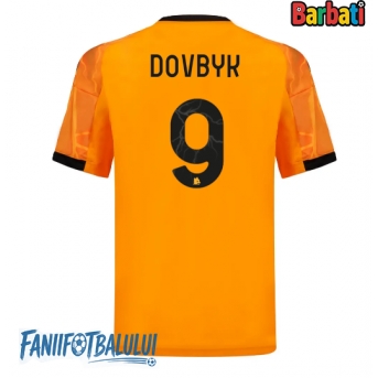 AS Roma Artem Dovbyk #9 Tricou Fotbal Replică 2025-26 Barbati Deplasare